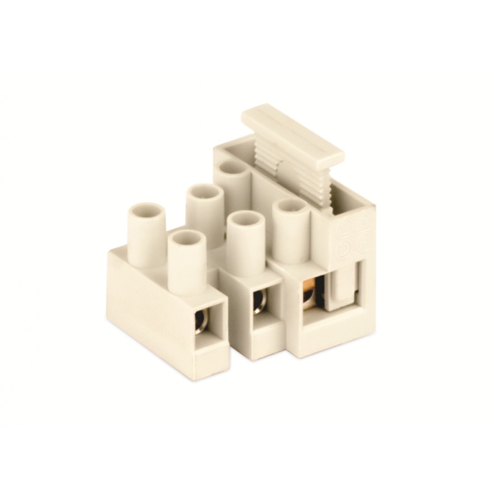 Клемник 2p+1 держатель ПВ,450V, 32A, 4мм.кв.