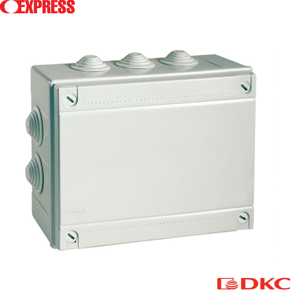 Коробка ответвит. с кабельными вводами, IP55, 240х190х90мм