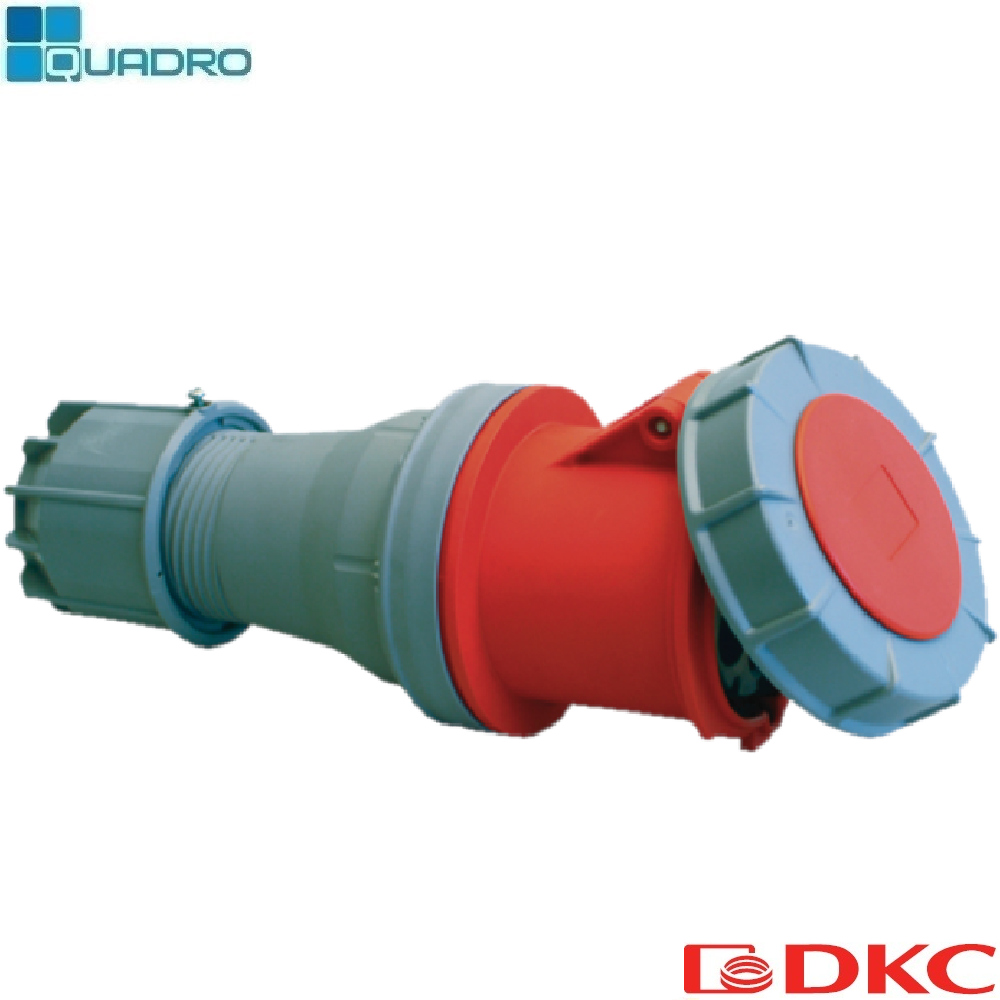 Розетка кабельная IP67 63A 3P+E 400V