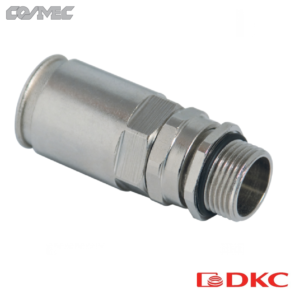 Муфта труба-коробка DN 20 с уплотнением кабеля, IP68, М20х1,5, д.8 - 12мм