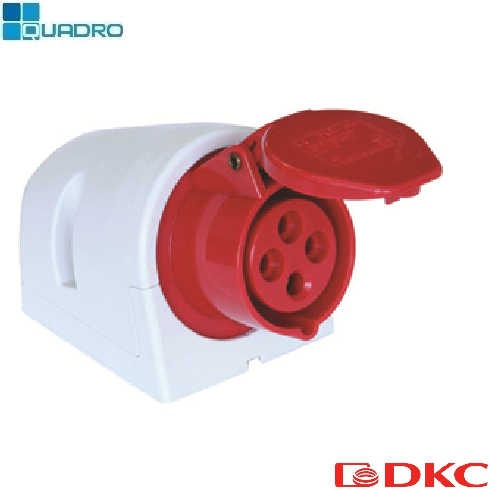 Розетка наружной установки IP44 16A 3P+E 400V