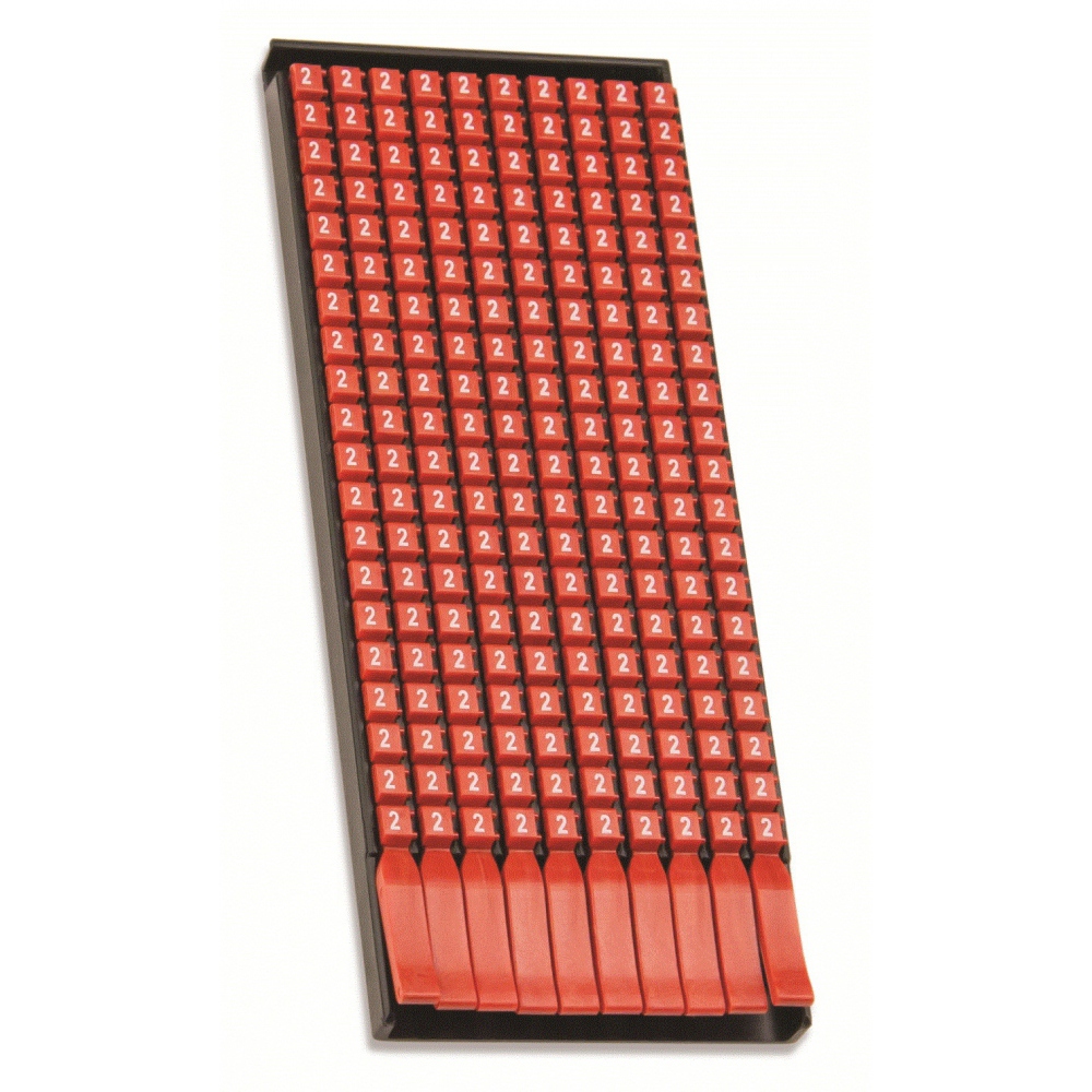 Маркер для кабеля сечением 4-6мм символ „/”