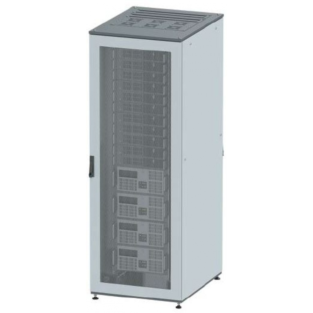 Напольный шкаф 38U Ш600хГ600 две перфорированные двери, крышаукомплектована вводом и заглушками