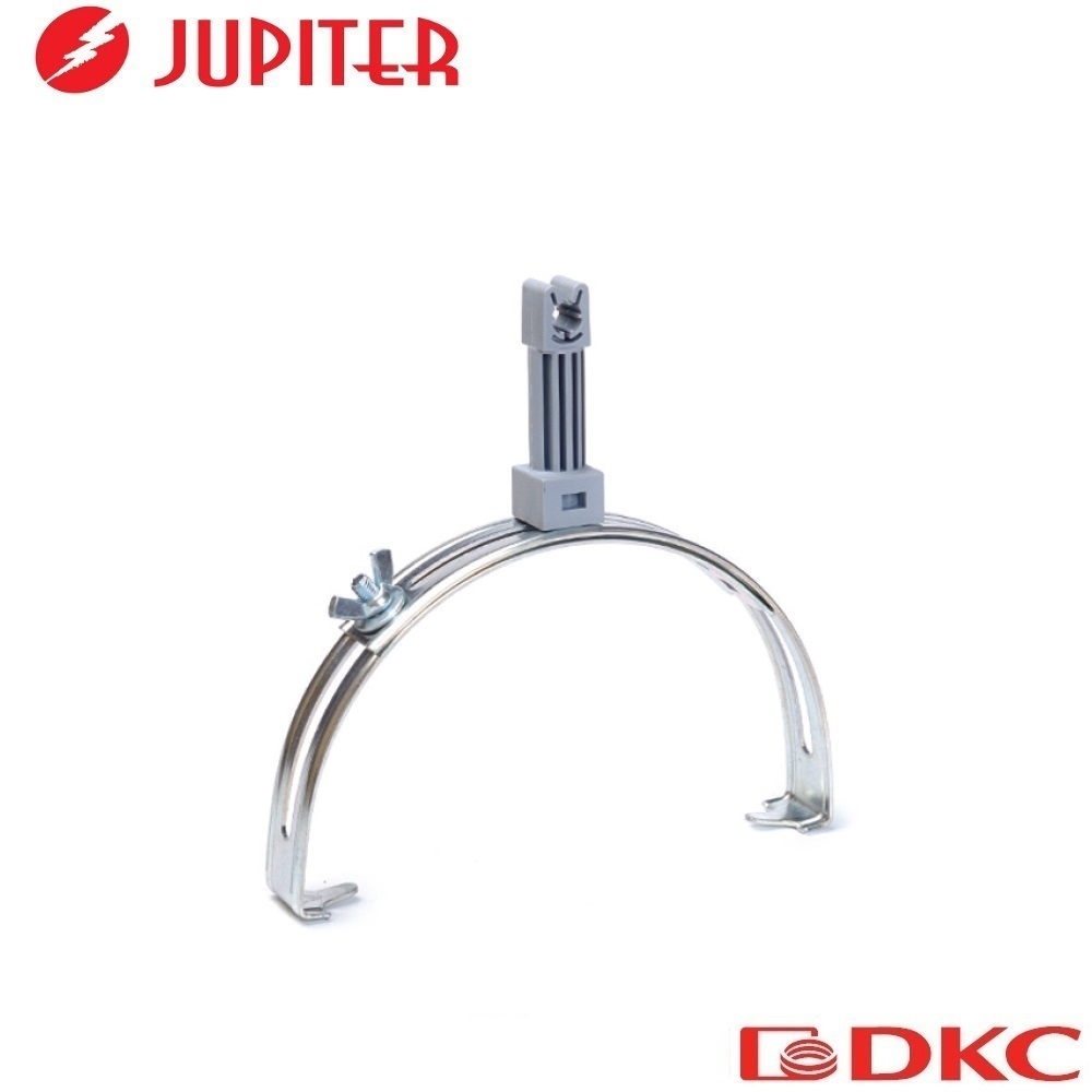 Коньк.рег. зажим с пласт. держ., медь