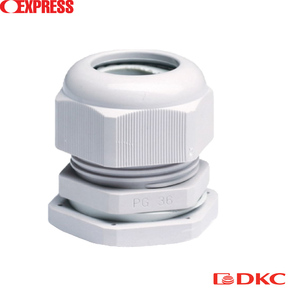 Зажим кабельный с контргайкой, IP68, PG36, д.20 - 31мм