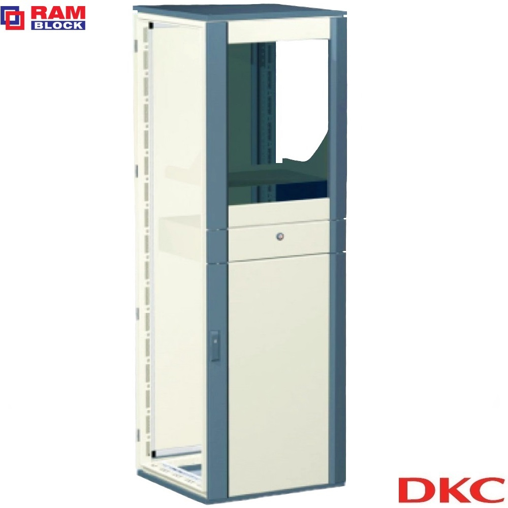 Сборный напольный шкаф CQCE для установки ПК, 2000 x 800 x 600 мм