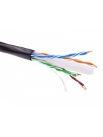 Информационный кабель неэкранированый U/UTP 4х2 CAT6, PE, Черный