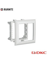 Рамка-суппорт 'Avanti' белый для 'In-liner Front', 2 мод.