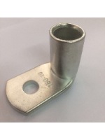 Наконечник под пайку, листовой гнутые под 90° 120 М2 кв.мм винт 18 мм