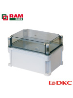 Корпус IP67,300х150х195 (выс.крышки 70),сплшн.стенки,прозр.крыш.