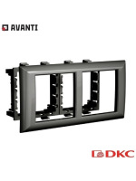 Рамка-суппорт 'Avanti' черный для 'In-liner Front', 4 мод.