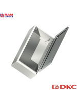 Сварной металлический корпус CDE, 400х200х120 мм, с фланцами, IP55