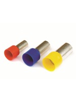 Наконечник-гильза 18 мм с изолир.фланцем 2,50 кв.мм серый (НШВИ)