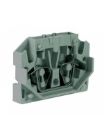 HP.2(Ex)i, мини зажим, проходной 2,5 кв.мм синий
