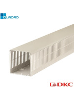 Короб перфорированный, серый TPD 50x50