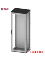 Сборный шкаф CQE, застеклённая дверь и задняя панель, 2000x600x500мм