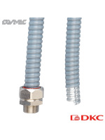 Металлорукав DN 15мм в ПВХ изоляции, Dвн 15,5 мм, Dнар 19,5, 50 м, цвет чёрный