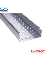 Лоток перфорированный 150х80 L 3000 толщ. 1,2 мм, горячеоцинкованный