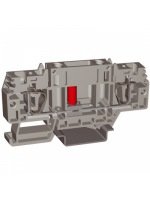 HSCB.4GR, тестовый с разъединителем, серый , 4 кв.мм