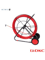 Устройство закладки кабеля на вращ. барабане,стеклопруток д.9мм, длина 100 м