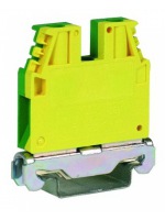 TEC.6/O, зажим для заземления желт.зелен 6 кв.мм