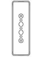 Секция прямая 2+0 точек отв. L=3000мм Cu 2P 40A, код LTC40ASP41AA300