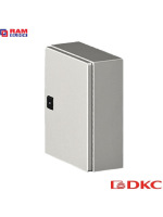 Сварной металлический корпус CDE, 400х300х120 мм, с дверцей, IP55