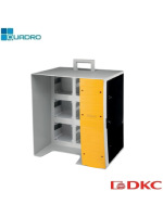 MBOX3 Корпус на 39 модулей и 6 постов с основанием 136х125 мм.