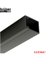 TA-EN 25x30 Короб с плоской основой, цвет чёрный