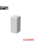 LM 22x10 Заглушка коричневая (розница 4 шт в пакете, 20 пакетов в коробке)