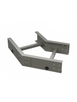 Угол горизонтальный 45° 100x900 R300, стеклопластик