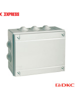 Коробка ответвит. с кабельными вводами, IP55, 150х110х70мм