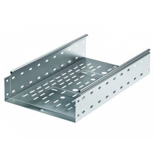 Лоток перфорованный 400х100 L3000, толщ. 1 мм