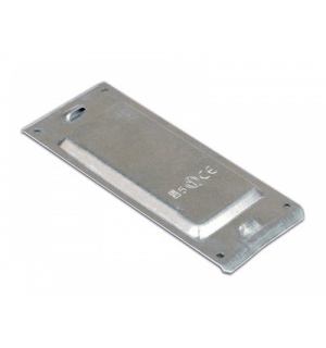 Пластина защитная IP44 осн.80 (мет.), цинк-ламельная (аналог горячеоцинкованный)