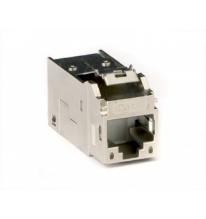 Модуль Keystone RJ45 CAT5E экранированный, серебристый