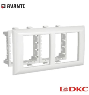 Рамка-суппорт 'Avanti' белый для 'In-liner Front', 4 мод.