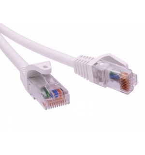 Патч-корд неэкранированный CAT5E U/UTP 4х2, LSZH, белый, 3.0м