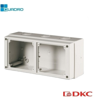Корпус на 2 поста с основанием 136х125 мм. Тип M150
