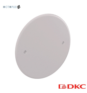 Крышка для коробки установочной, IP40, д.87мм
