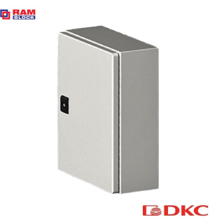 Сварной металлический корпус CDE, 200х200х120 мм, с дверцей, IP55