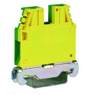 TEC.6/O, зажим для заземления желт.зелен 6 кв.мм