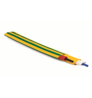 Термоусаживаемая самозатухающая трубка для термотрансфернойпечати 19,1/6,0 мм желтый 3:1