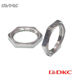 Гайка заземляющая M20x1,5 никел. латунь