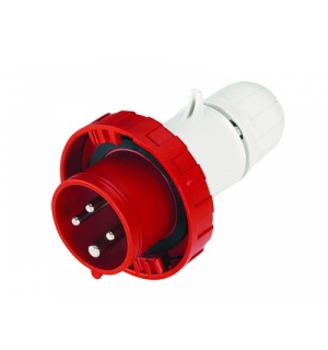 Вилка кабельная IP67 32A 3P+E 400В, 3ч.