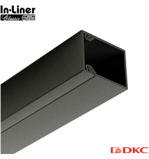 TA-EN 25x30 Короб с плоской основой, цвет чёрный